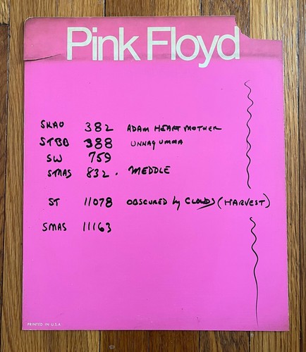 Pink floyd rare - pink, vintage