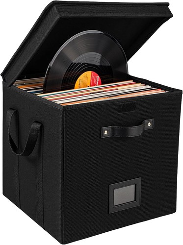 Vinyl record storage box - vinyl, 13"